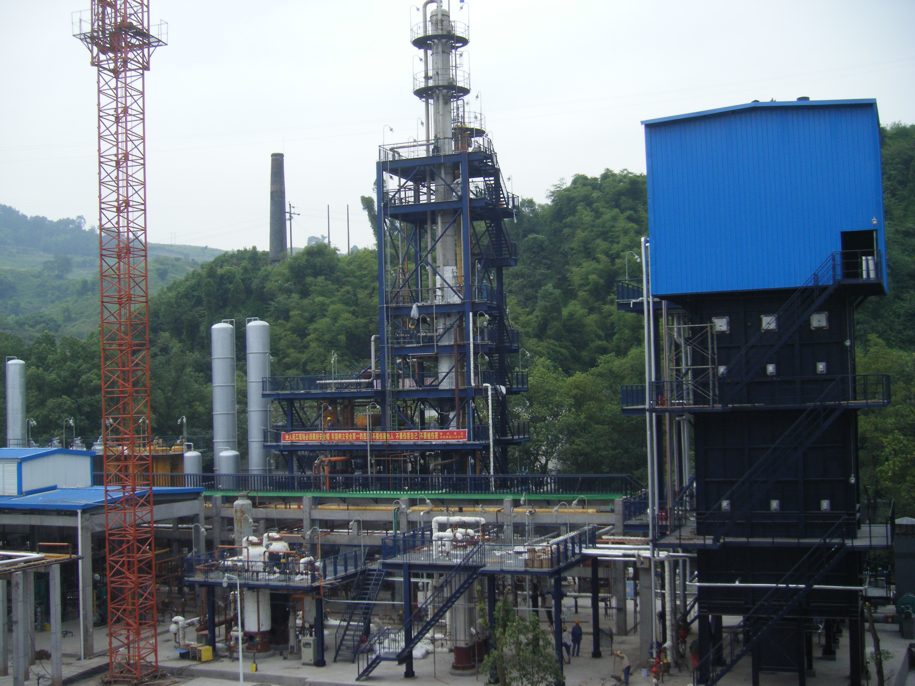 重庆长风天然气转化制CO装置