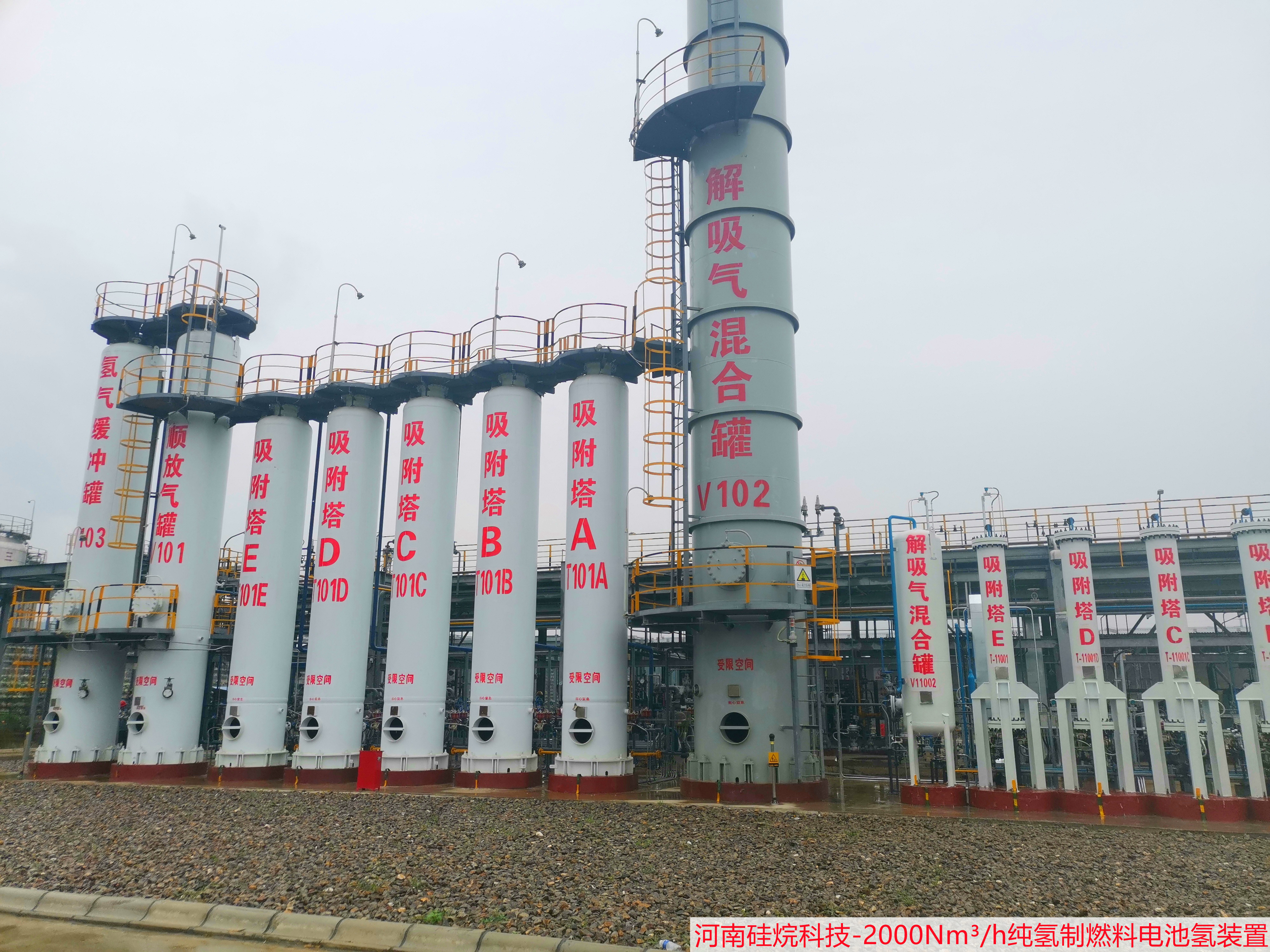 河南硅烷科技发展股份有限公司2000方纯氢制燃料电池氢装置